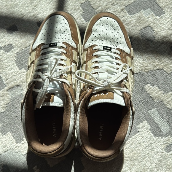 Amiri skel-top low brown US9 - Picture 2 of 6